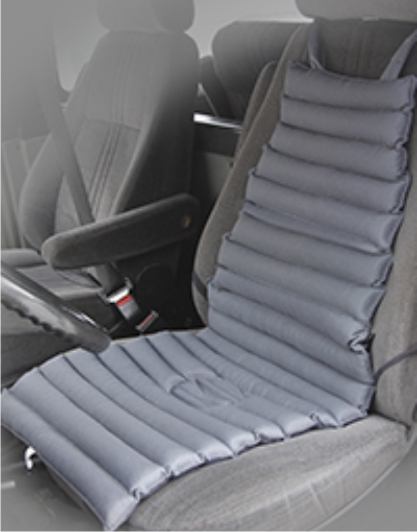 Накидка на кресло с лузгой гречихи Гемо-Комфорт Авто с валиком Smart textile