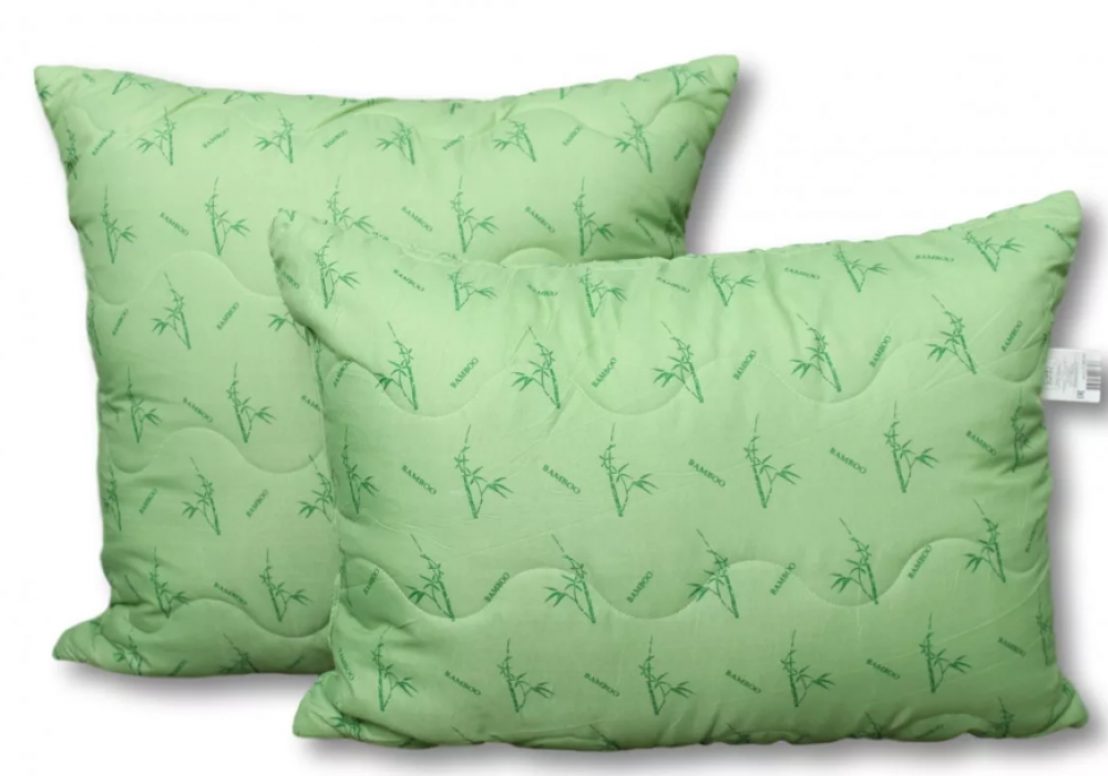 Подушка Льняная с бамбуковым волокном с наволочкой Smart textile