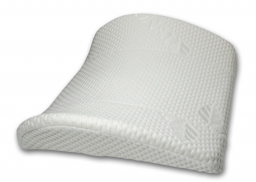 Подушка под поясницу с эффектом памяти и ионами серебра Эталон Smart textile